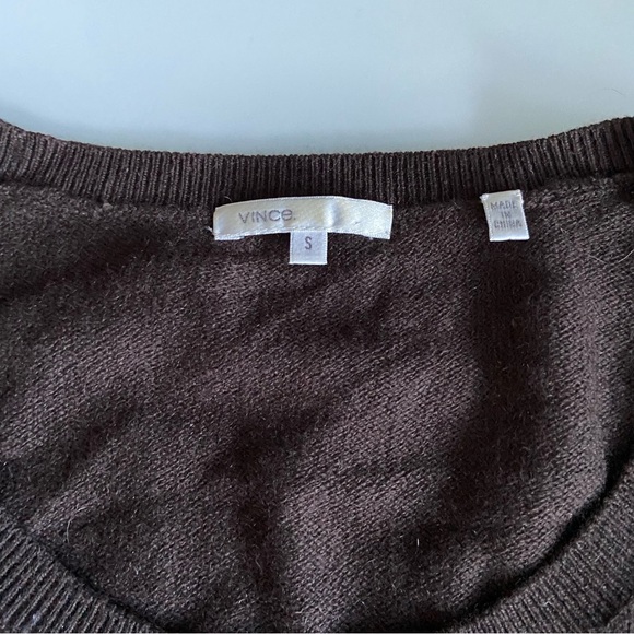 Vince 100% Cashmere Brown Sweater - Picture 3 of 5